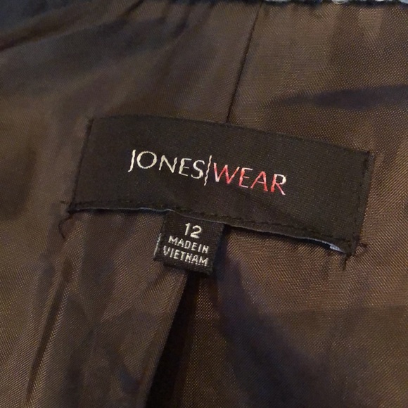 Jones | Wear Classic tweedy fabric rollup or down sleeves lined comfy jacket - Picture 9 of 13